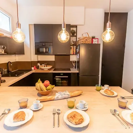 Monceau - Duplex Family Loft Апартаменты Париж